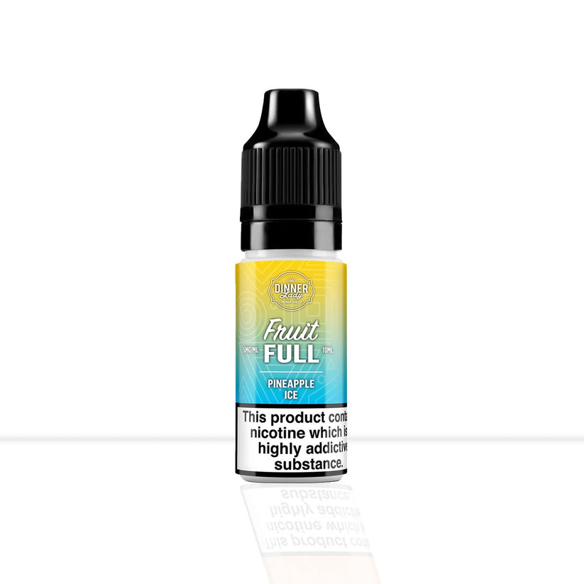 Pineapple Ice Nic Salt E-Liquid Dinner Lady Fruit Full Bar Salts | Free Shipping - 10ml | 10mg-10ml | 20mg