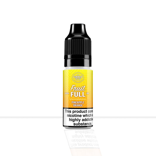 Pineapple Orange Nic Salt E-Liquid Dinner Lady Fruit Full Bar Salts | Free Shipping - 10ml | 10mg
