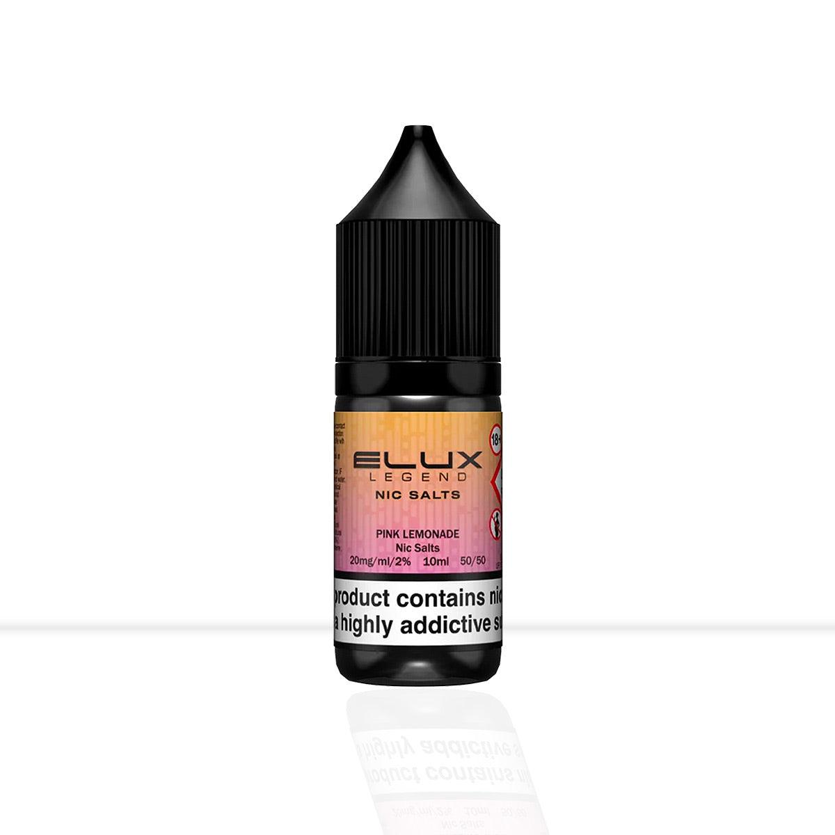 Pink Lemonade Nic Salt E-Liquid Elux Legend - Pink Lemonade Nic Salt E-Liquid Elux Legend - E Liquid