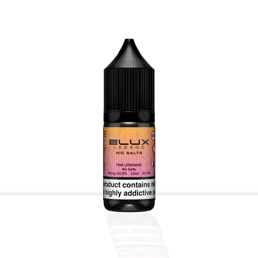 Buy Pink Lemonade Nic Salt E-Liquid Elux Legend | Free Shipping - 10ml | 10mg
