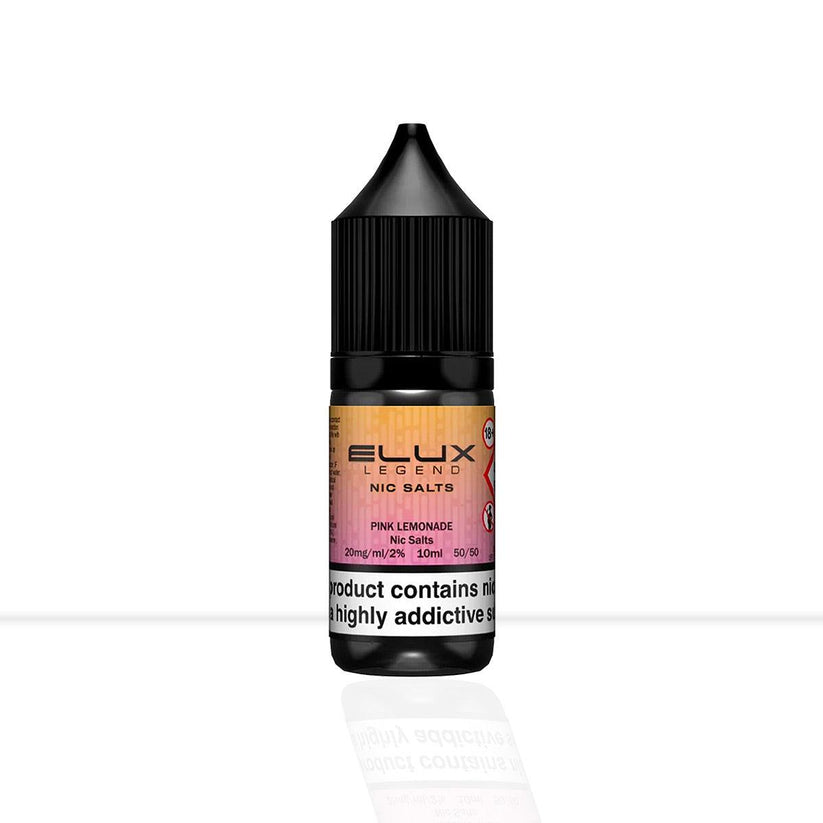Buy Pink Lemonade Nic Salt E-Liquid Elux Legend | Free Shipping - 10ml | 10mg