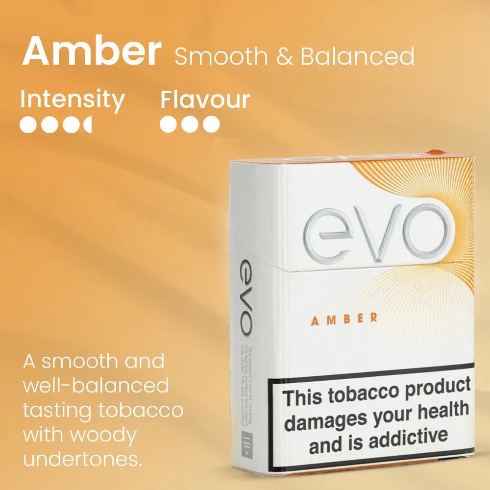 Ploom Evo Amber Tobacco Sticks - Ploom Evo Amber Tobacco Sticks
