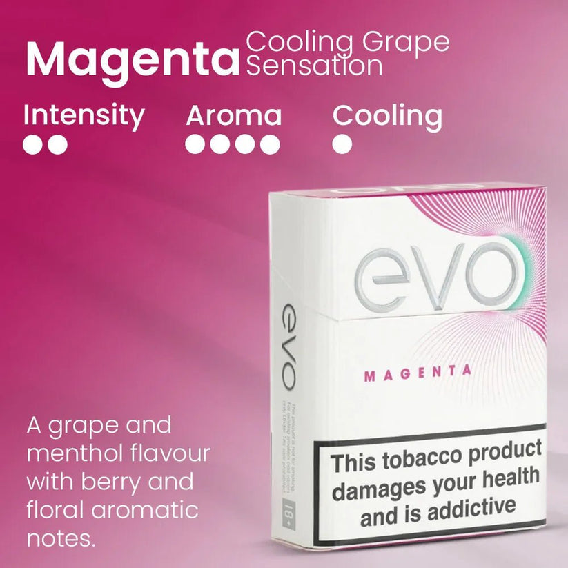 Ploom EVO Magenta Sticks | EVO Magenta Ploom Tobacco Sticks (20 Pack) - Default Title
