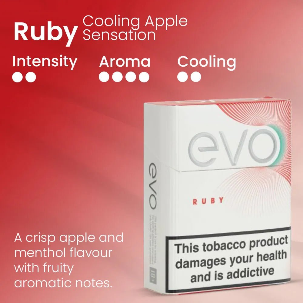Ploom Evo Ruby Tobacco Sticks - Ploom Evo Ruby Tobacco Sticks