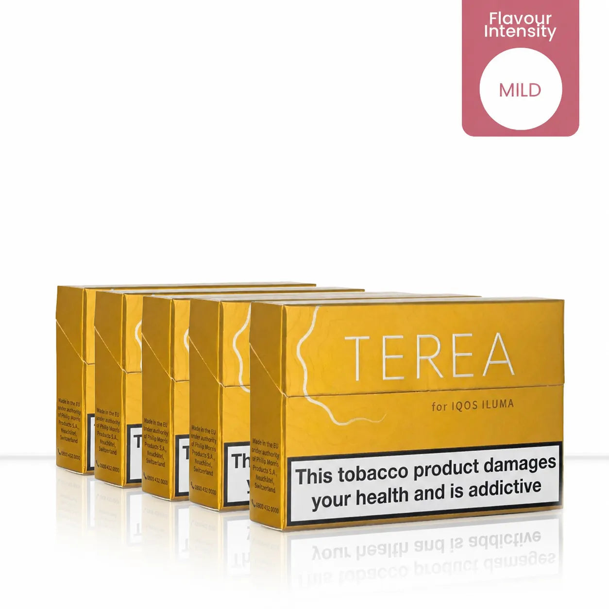 TEREA Yellow IQOS Sticks | Smooth Tobacco Sticks for ILUMA UK - Default Title
