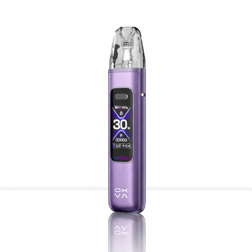 OXVA XLIM Pro 3 Pod Vape Kit | 1500mAh 30W Refillable Vape - Black Carbon-Titanium Silk-Purple Silk
