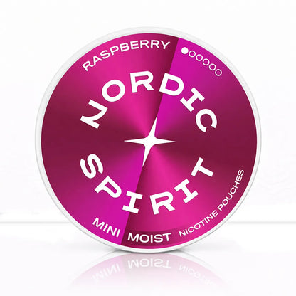 Raspberry Mini Mellow Nordic Spirit Nicotine Pouch