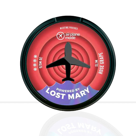 Rose Grape Lost Mary Airplane Mode Nicotine Pouches | Free Shipping - 30mg