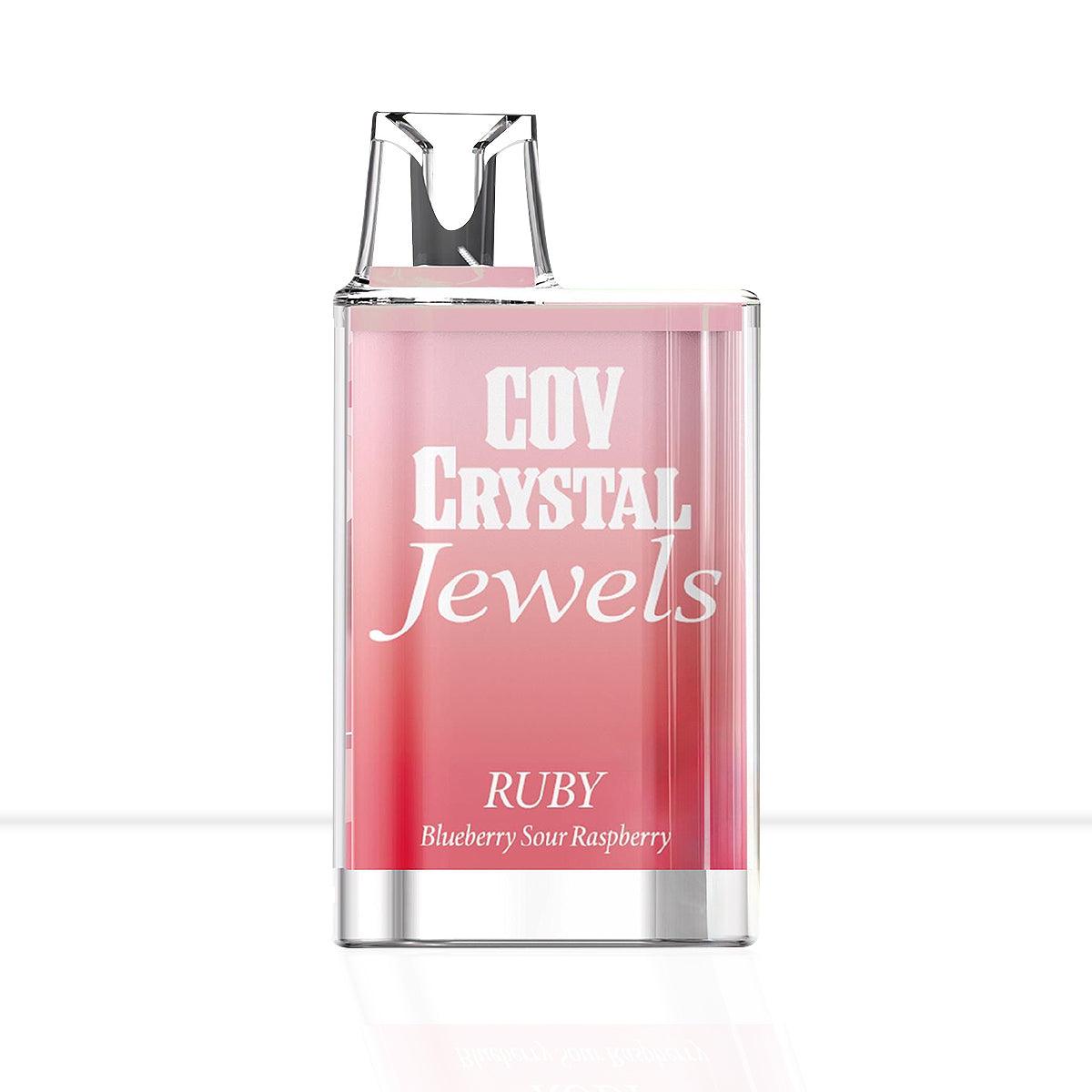 COV Crystal Jewels Blueberry Sour Raspberry Ruby Disposable - Vape Kits