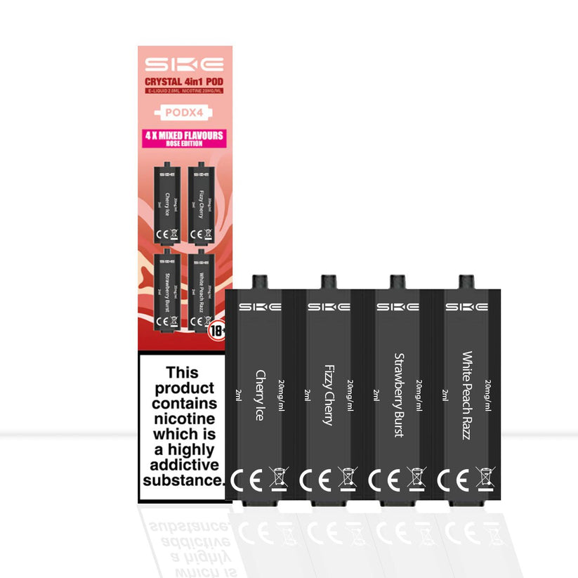 Buy SKE Crystal 4In1 Rose Edition Vape Pods | Free Shipping - Default Title