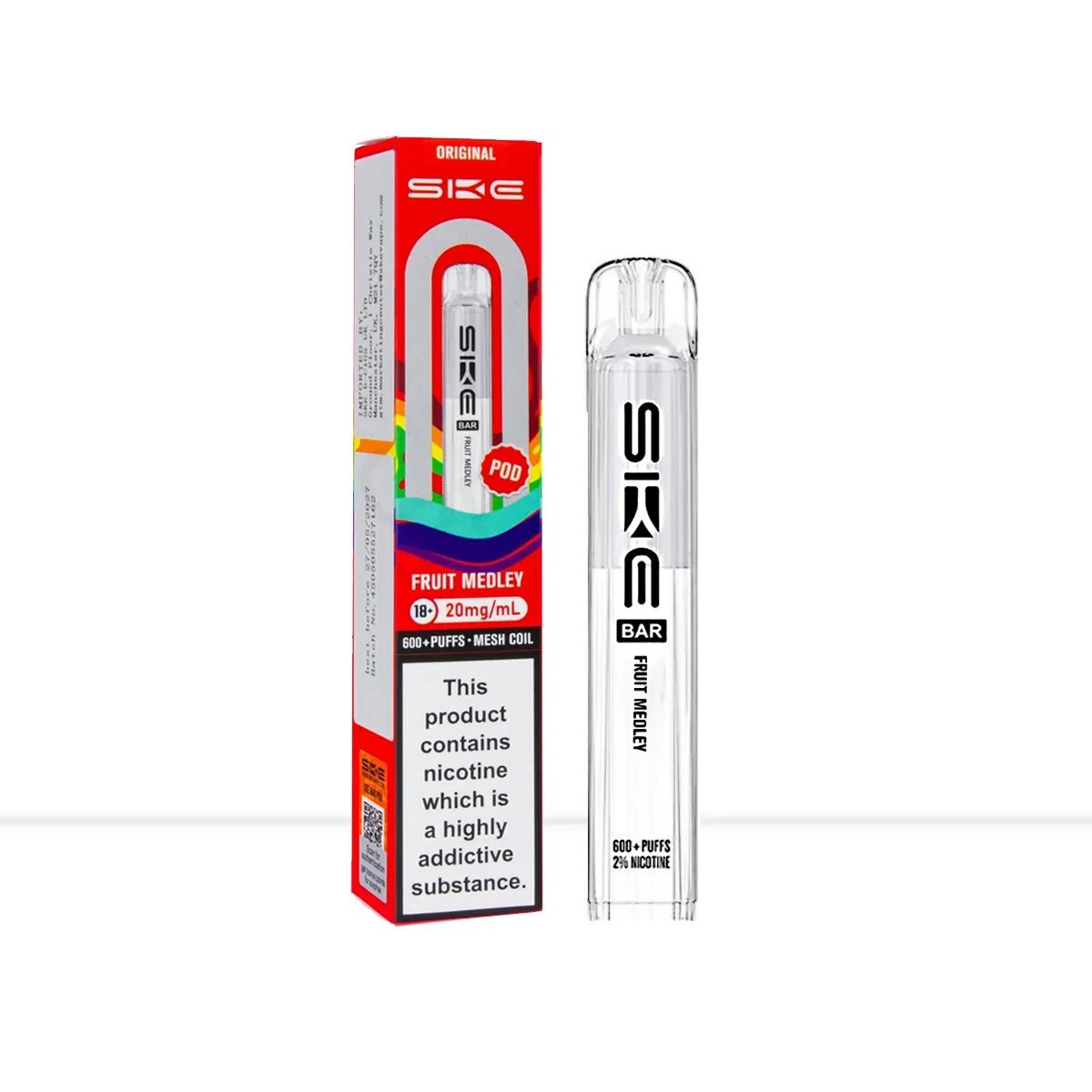 SKE Crystal Bar Fruit Medley Prefilled Pods - SKE Crystal Bar Fruit Medley Prefilled Pods