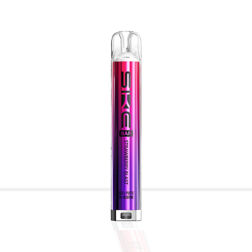 SKE Crystal Bar Prefilled Pod Kit | TPD Compliant | Free Shipping - Strawberry Raspberry-Blueberry Cherry Cranberry-Strawberry Burst-Fizzy Cherry-Sour Pineapple Ice