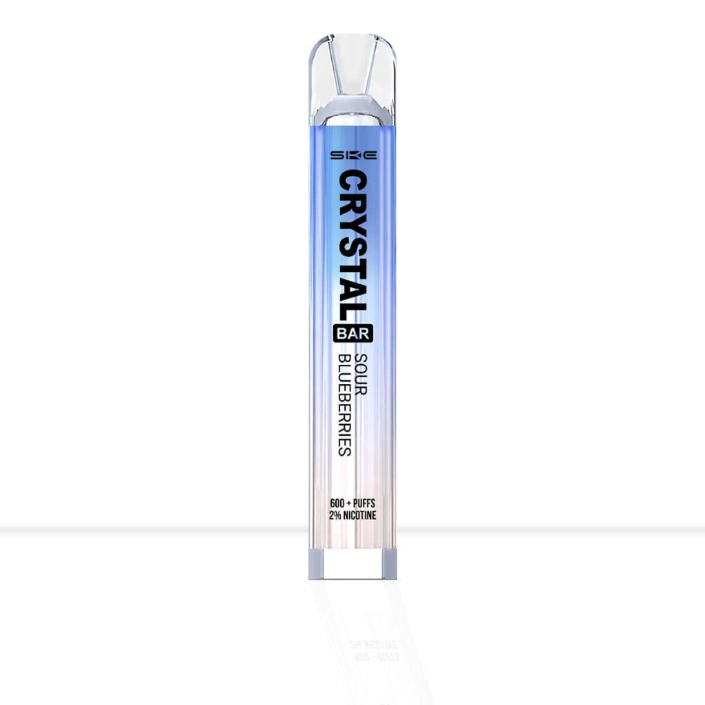 SKE Crystal Bar Sour Blueberries Disposable - SKE Crystal Bar Sour Blueberries Disposable - Vape Kits