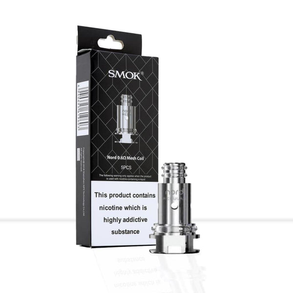 smok nord 0.6 mesh coil Buy Smok Nord Coils 0.6 Ohm Mesh 5 Pack