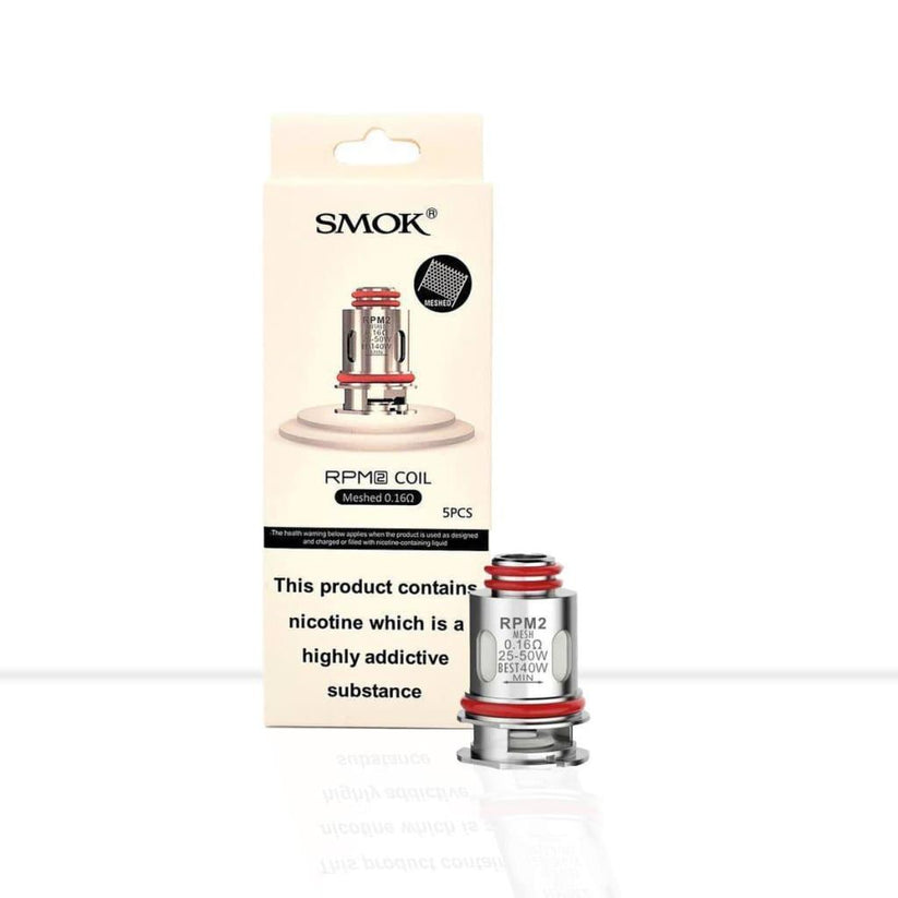 Buy Smok RPM 2 Coils 5 Pack | Free Shipping - 0.16 Ohm