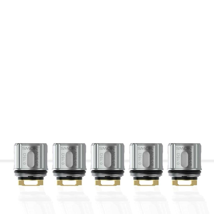 Buy Smok TFV9 Coils 0.15 Ohm 5 Pack | Free Shipping - Default Title