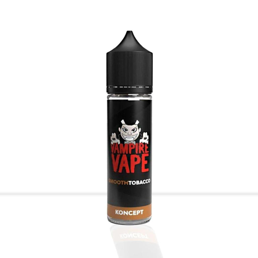 Buy Smooth Tobacco Koncept Shortfill E-Liquid Vampire Vape | Free Shipping - 0mg | 50ml