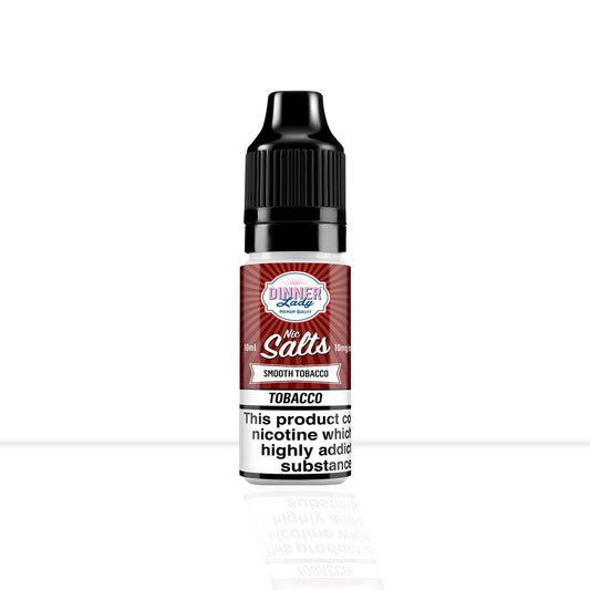Buy Smooth Tobacco Nic Salt E-Liquid Dinner Lady | Free Shipping - 10mg | 10ml