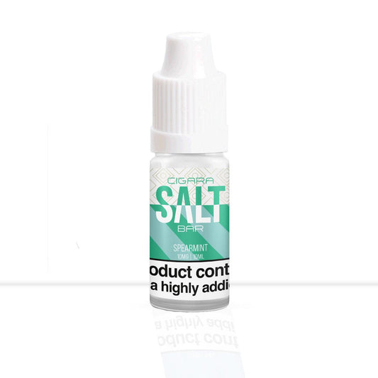 Buy Spearmint Nic Salt E-Liquid Cigara Salt Bar | Free Shipping - 10ml | 5mg