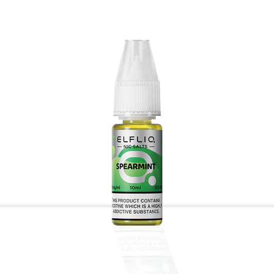 Buy Spearmint Nic Salt E-liquid Elf Bar Elfliq | Free Shipping - 10ml | 10mg