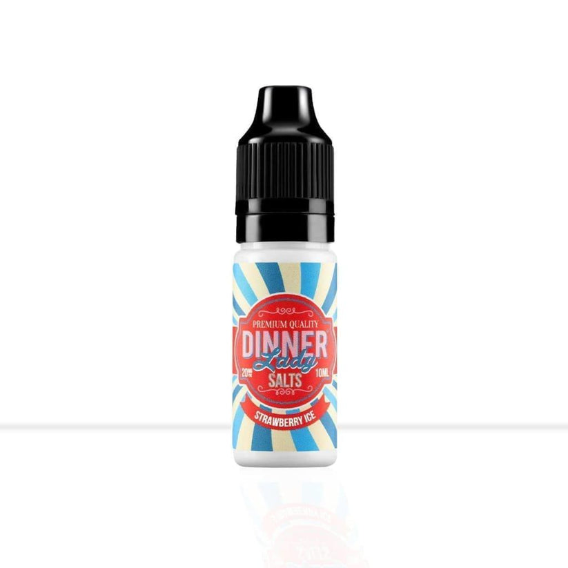 Buy Strawberry Ice Nic Salt E-Liquid Dinner Lady | Free Shipping - 10mg | 10ml-20mg | 10ml