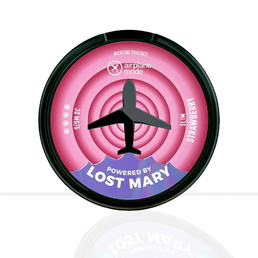 Strawberry Lost Mary Airplane Mode Nicotine Pouches | Free Shipping - 30mg
