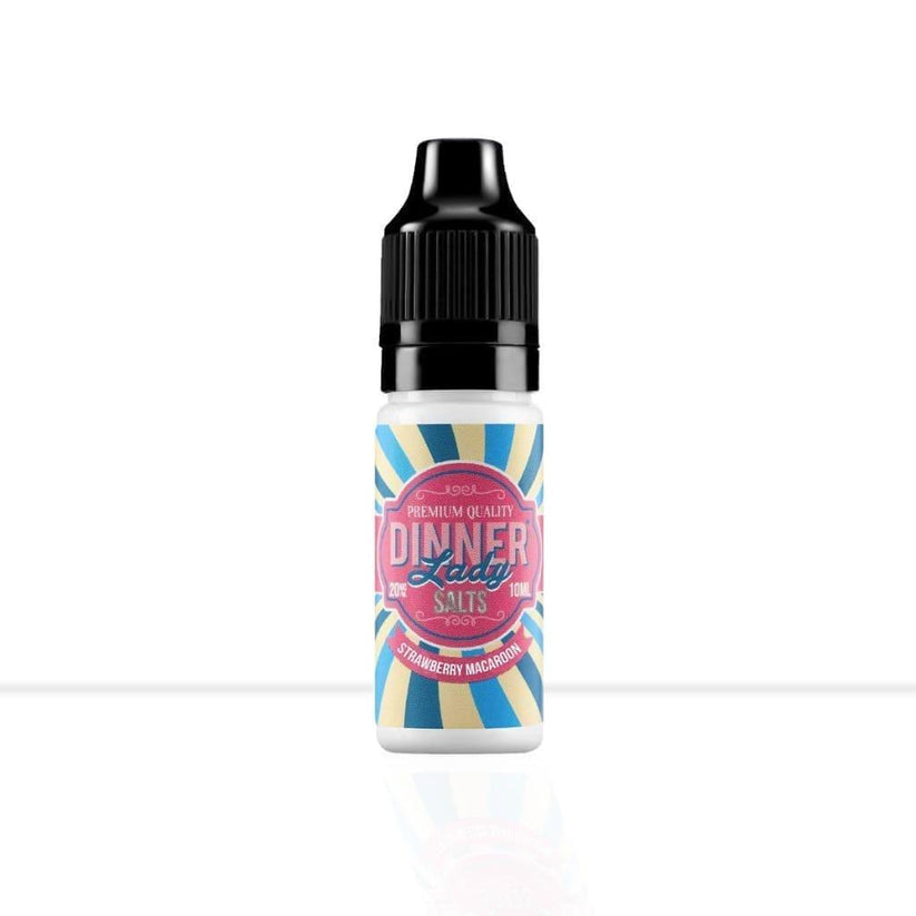 Buy Strawberry Macaroon Nic Salt E-Liquid Dinner Lady | Free Shipping - 10mg | 10ml-20mg | 10ml
