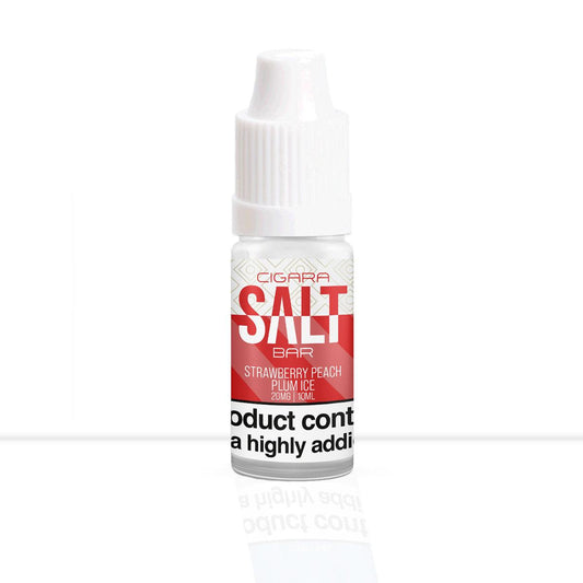 Buy Strawberry Peach Plum Ice Nic Salt E-Liquid Cigara Salt Bar | Free Shipping - 10ml | 10mg