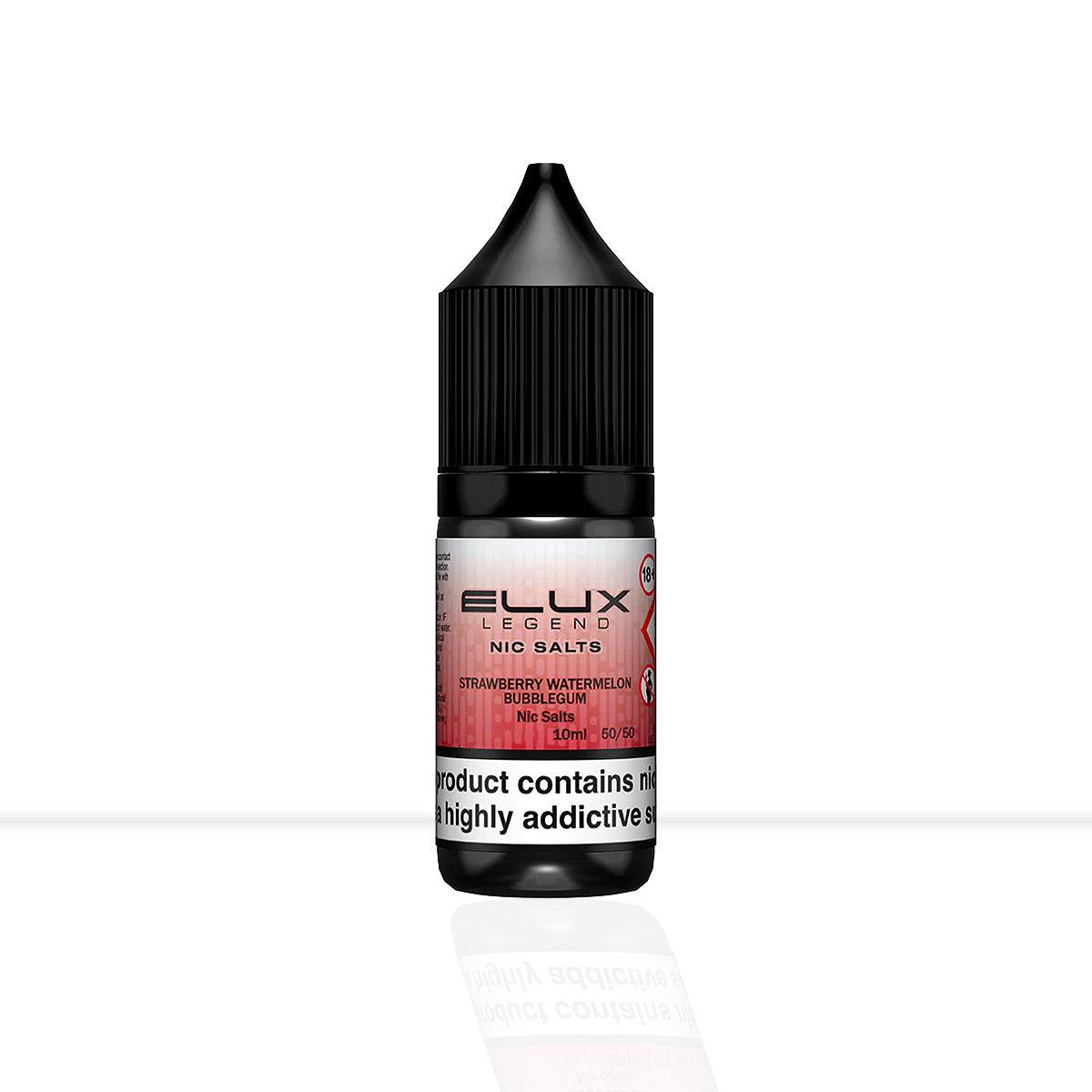 Strawberry Watermelon Bubblegum Nic Salt E-Liquid Elux Legend - Strawberry Watermelon Bubblegum Nic Salt E-Liquid Elux Legend - E Liquid