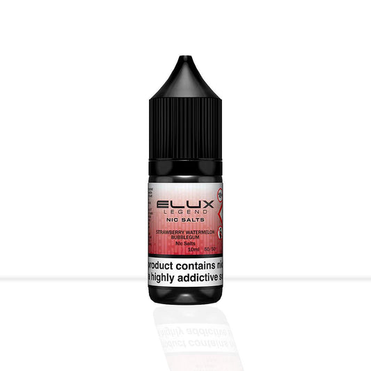 Buy Strawberry Watermelon Bubblegum Nic Salt E-Liquid Elux Legend | Free Shipping - 10ml | 10mg