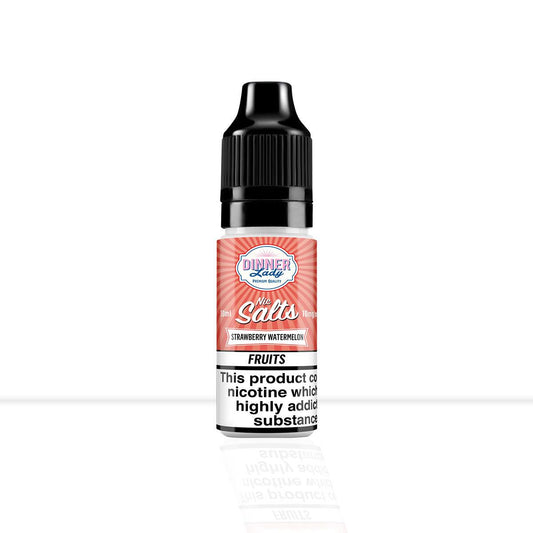 Buy Strawberry Watermelon Nic Salt E-Liquid Dinner Lady | Free Shipping - 10mg | 10ml
