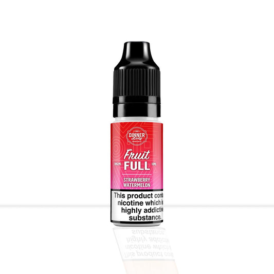 Strawberry Watermelon Nic Salt E-Liquid Dinner Lady Fruit Full Bar Salts | Free Shipping - 10ml | 10mg