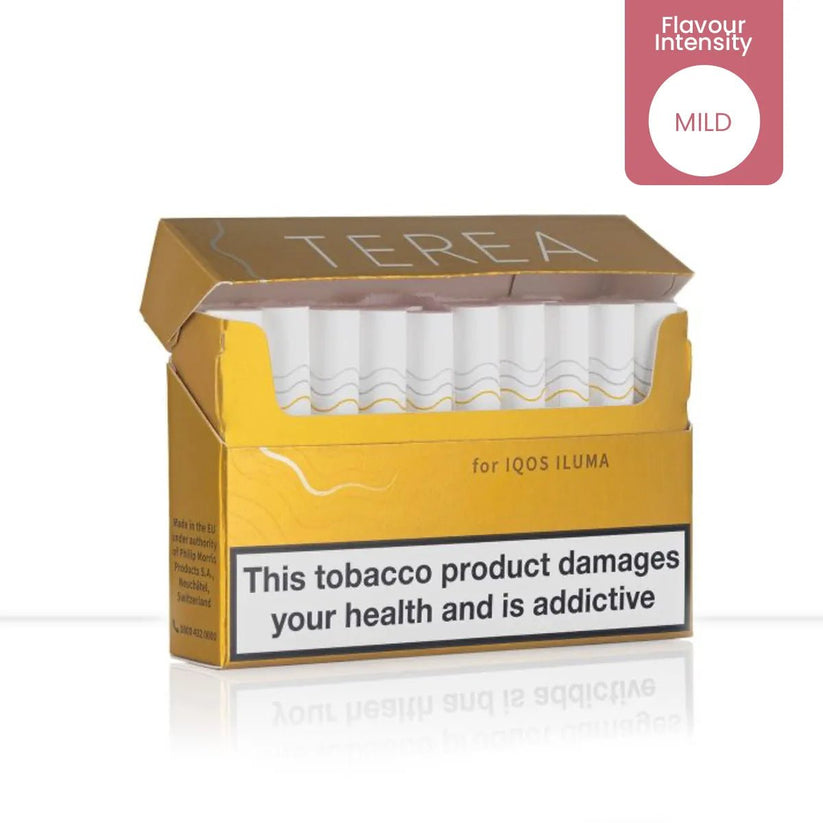 TEREA Yellow IQOS Sticks | Smooth Tobacco Sticks for ILUMA UK - Default Title