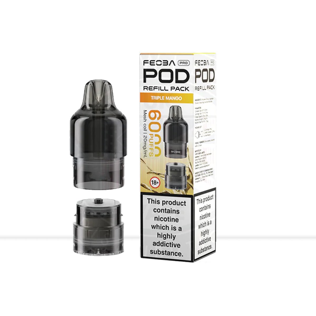 Triple Mango Feoba Pro Prefilled Pods - Triple Mango Feoba Pro Prefilled Pods