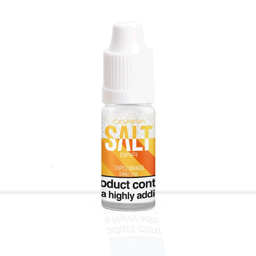 Buy Triple Mango Nic Salt E-Liquid Cigara Salt Bar | Free Shipping - 10ml | 10mg-10ml | 20mg