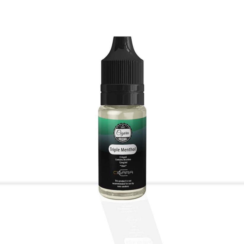 Buy Triple Menthol 70/30 E-Liquid Cigara Original | Free Shipping - 18mg | 10ml-12mg | 10ml-6mg | 10ml-0mg | 10ml