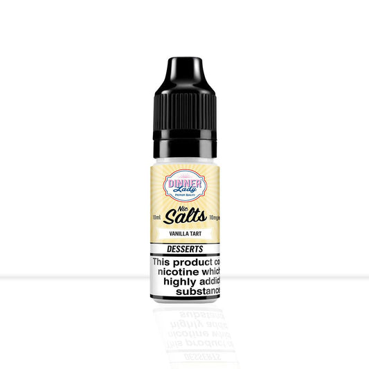 Buy Vanilla Tart Nic Salt E-Liquid Dinner Lady | Free Shipping - 10mg | 10ml-20mg | 10ml