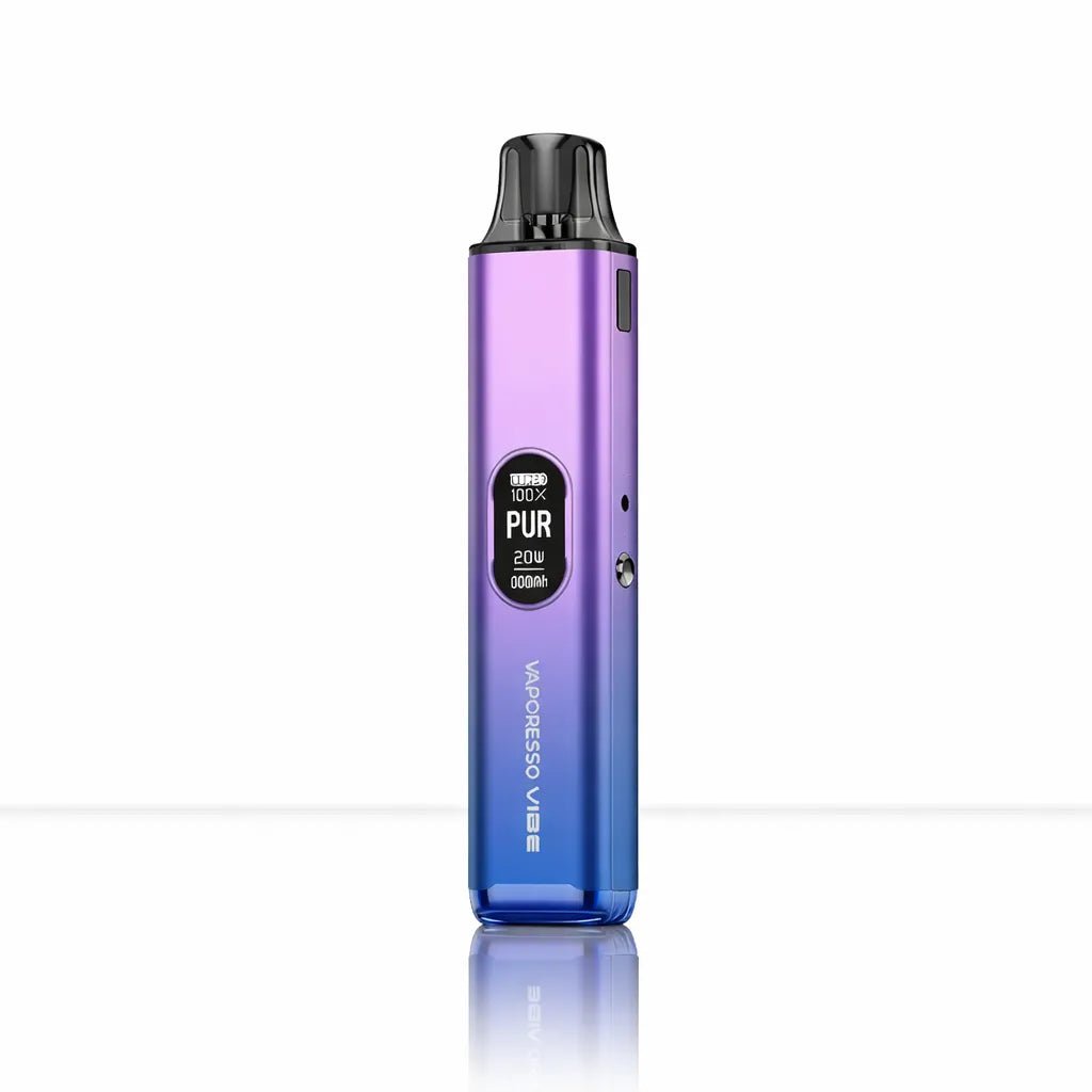 Vaporesso Vibe Pod Vape Kit - Turbo Blue-Cherry Pink-Silver-Fresh Green-Black