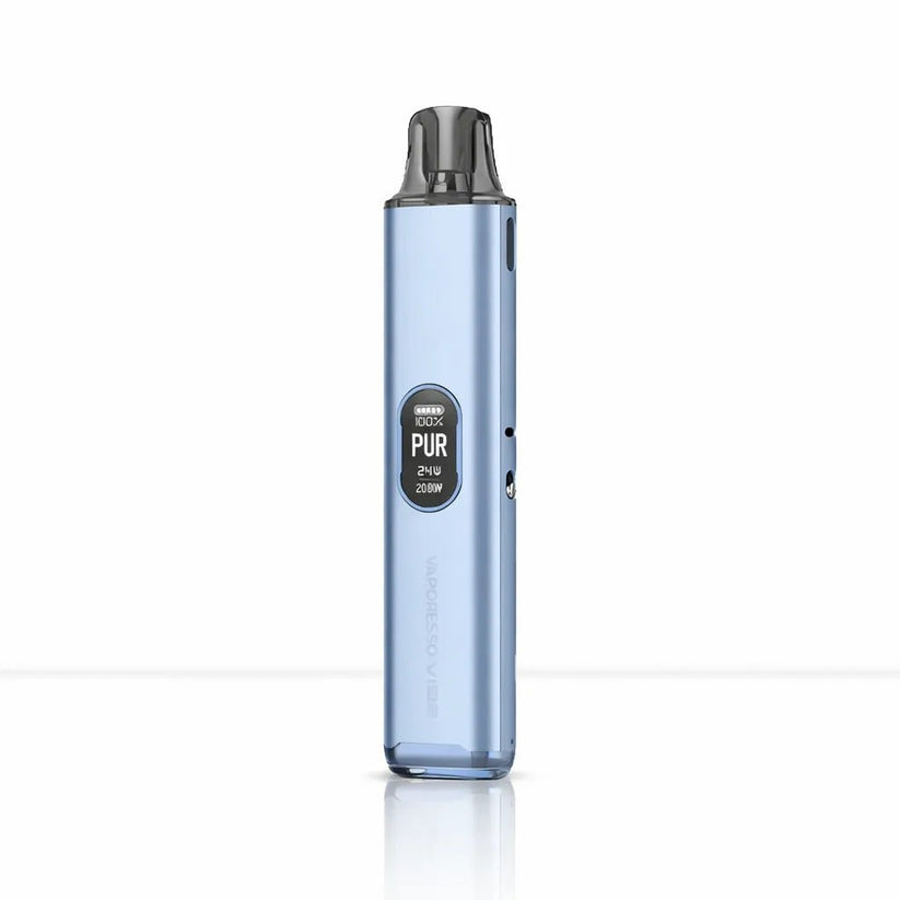 Vaporesso Vibe Pod Vape Kit | Pocket Friendly RTDL | Free Shipping - Turbo Blue-Cherry Pink-Silver-Fresh Green-Black