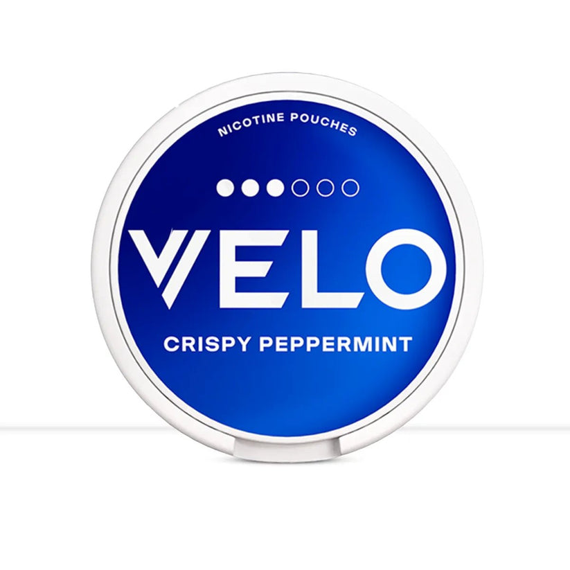 Crispy Peppermint VELO Nicotine Pouches | Fresh Mint - 10mg