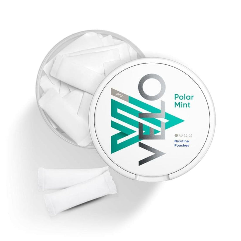 Polar Mint VELO Nicotine Pouches | Arctic Fresh Mint - 4mg-6mg-8mg