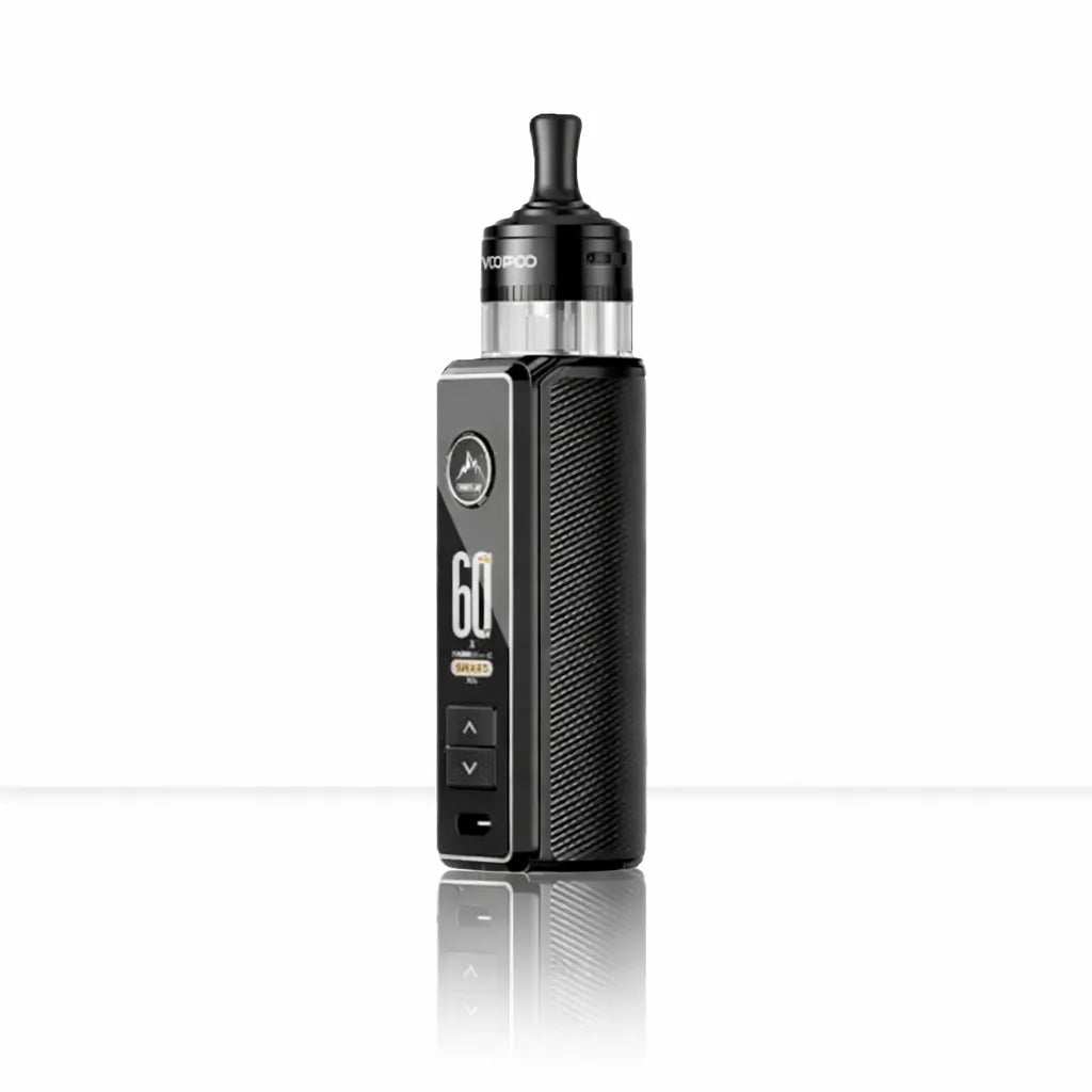 Voopoo Drag S3 Pod Vape Kit - Spray Black-Blue-Metal Gray