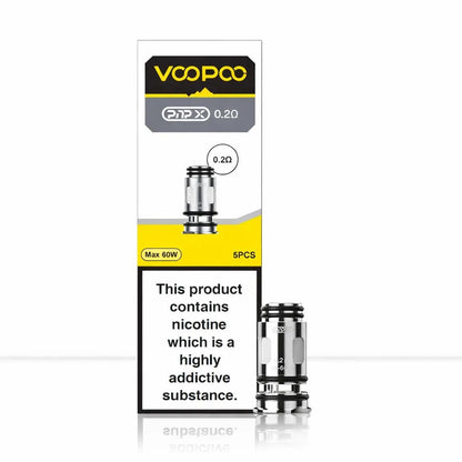 Voopoo PNP X Replacement Coils 5 Pack | Free Shipping - 0.2 Ohms-0.6 Ohms