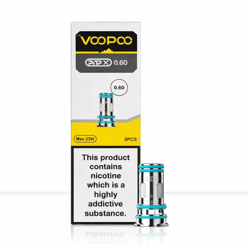 Voopoo PNP X Replacement Coils 5 Pack | Free Shipping - 0.2 Ohms-0.6 Ohms