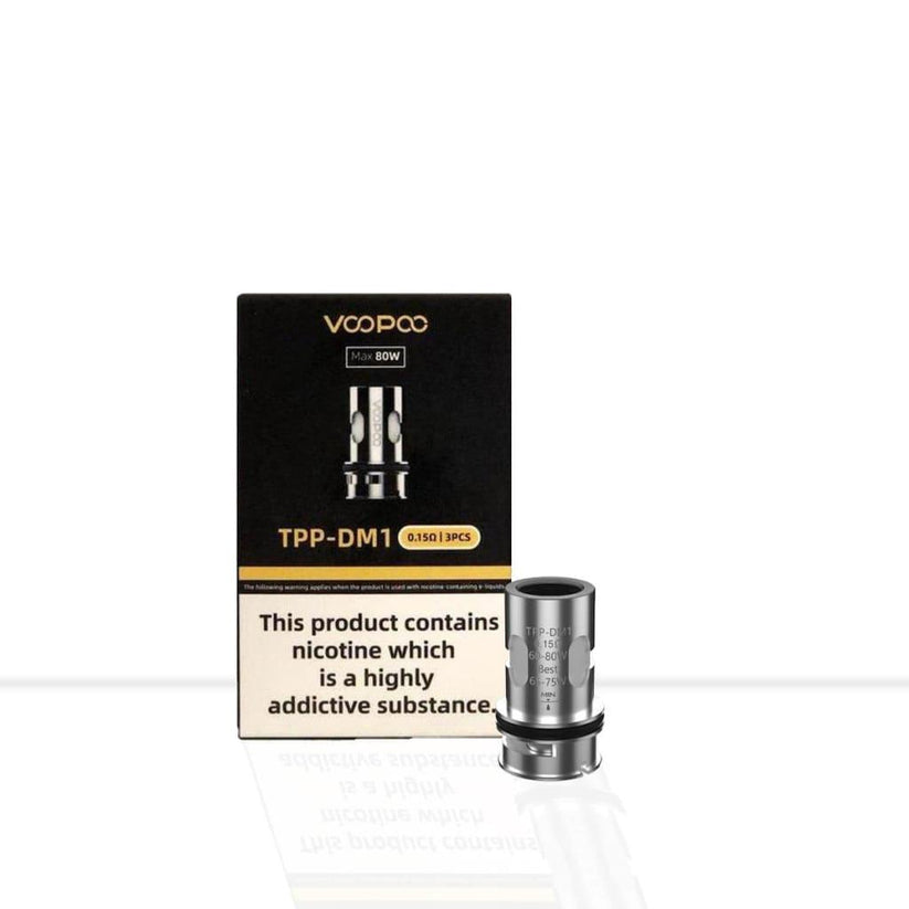 Buy Voopoo TPP DM Replacement Coil 3 Pack | Free Shipping - DM1 0.15 Ohm-DM2 0.2 Ohm