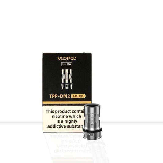 Buy Voopoo TPP DM Replacement Coil 3 Pack | Free Shipping - DM2 0.2 Ohm