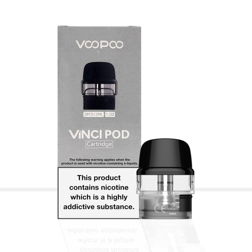 Buy Voopoo Vinci Refillable Pod Cartridges | Free Shipping - 0.8 Ohms