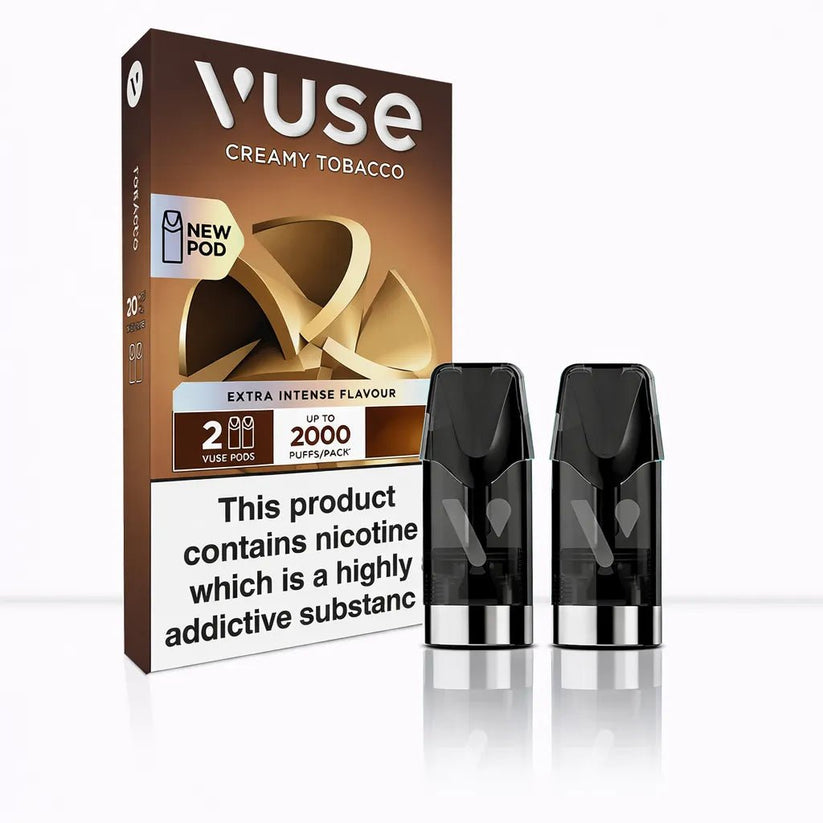 Vuse Creamy Tobacco Extra Intense Pods (2 Pack) |  20mg | Next Day UK - 20mg