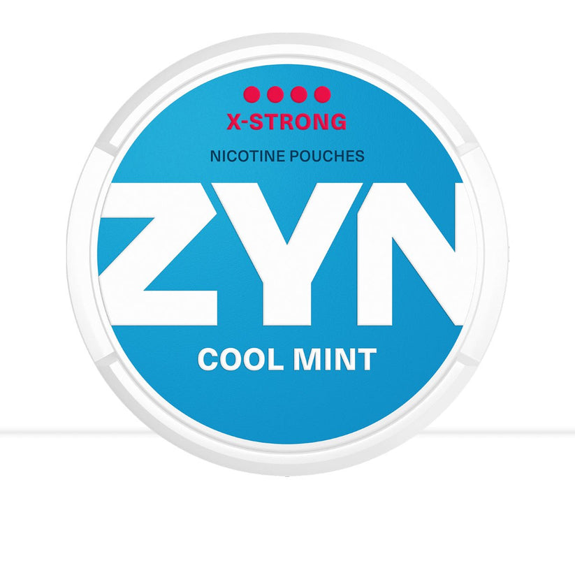 Cool Mint ZYN Nicotine Pouches | 9mg-11mg | 3 for £15 - Strong 9mg-X-Strong 11mg
