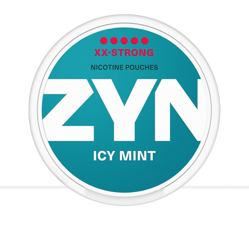 Icy Mint ZYN Nicotine Pouches (X-Strong) | 3 for £15 | Free Shipping - XX-Strong 12.5mg